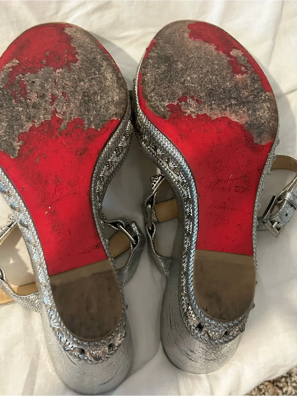 Christian Louboutin step into